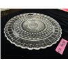 Image 3 : 11” glass cake plate – no cracks or chips