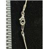 Image 2 : 17” rope chain, silver colour, 3.4 g., magnetic
