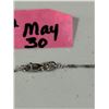 Image 5 : 18” 10K white gold rope chain, marked, 1.8g.