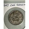 Image 2 : 1947 one shilling coin