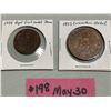 Image 1 : 1939 Royal Visit and 1953 Coronation medals