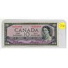 Image 1 : 1954 Canada Ten Dollar. (Devil Face)