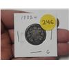 Image 1 : 1882 H Canada Silver 25 Cents.