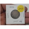 Image 1 : 1892 H Canada Silver 25 Cents.