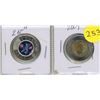 Image 1 : 2024 Canadian $2 coins commemorating the 100th anniversary of the Royal Canadian Air Force - Coloure