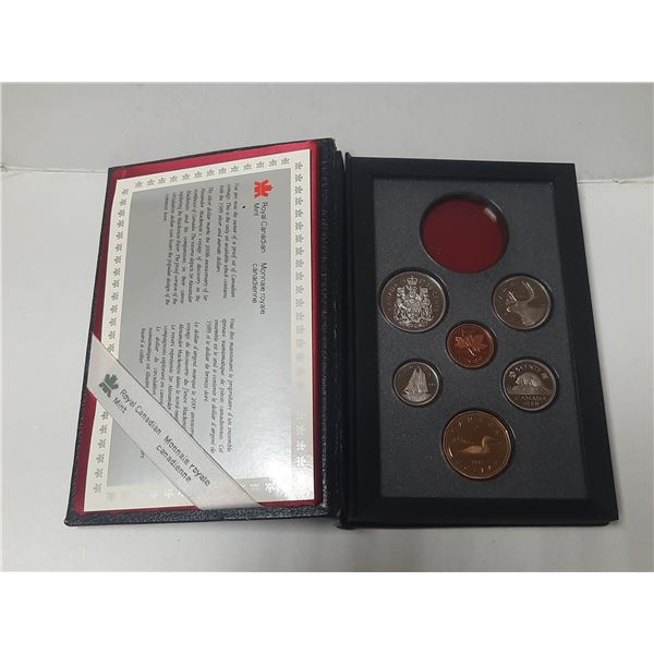 1989 Canada Proof Like Set. (One Coin Missing)