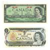 Image 1 : 1967 and 1973 Canada One Dollars (Uncirculated).
