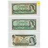 Image 1 : (2) 1954, 1973 Canada One Dollars.