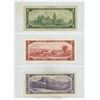 Image 2 : 1967 Canada One Dollar, 1954 Canada Two Dollar, 1954 Canada Ten Dollar.