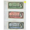 Image 1 : 1954 Canada One, Two, Five Dollar.