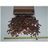 Image 1 : Box of Canada One Cents Coins. (Total Weight 2.90 Kg with Box)