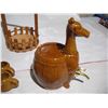 Image 5 : Vintage Ceramic Giraffe Liquor Decanter Set