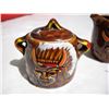Image 2 : Vintage Native American Art, Cream Plus Sugar Set Japan