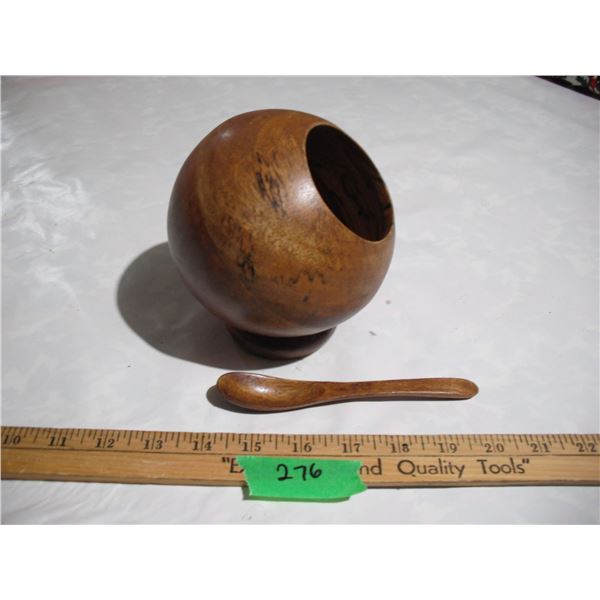 Vintage Nut bowl W/ Spoon