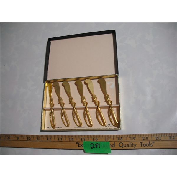 Vintage 24kt Plated Tanis Collection by Jancraft