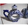 Image 2 : (3) Fancy Ceramic China Tea Pots