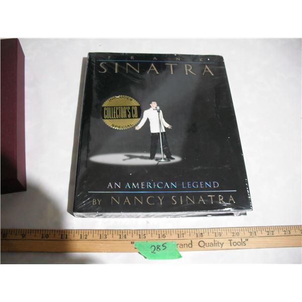 Sealed Frank Sinatra An American Legend Book W/ CD