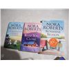 Image 2 : (6) Nora Roberts Paper Back Books