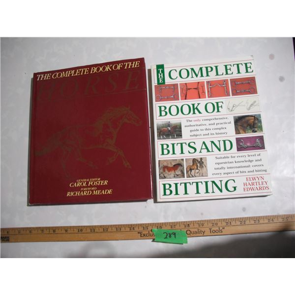 Complete Book of Bits and Biting books Plus Complete Horse Book