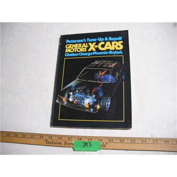Petersen's Tune Up & Repair General Motors X-CARS Book