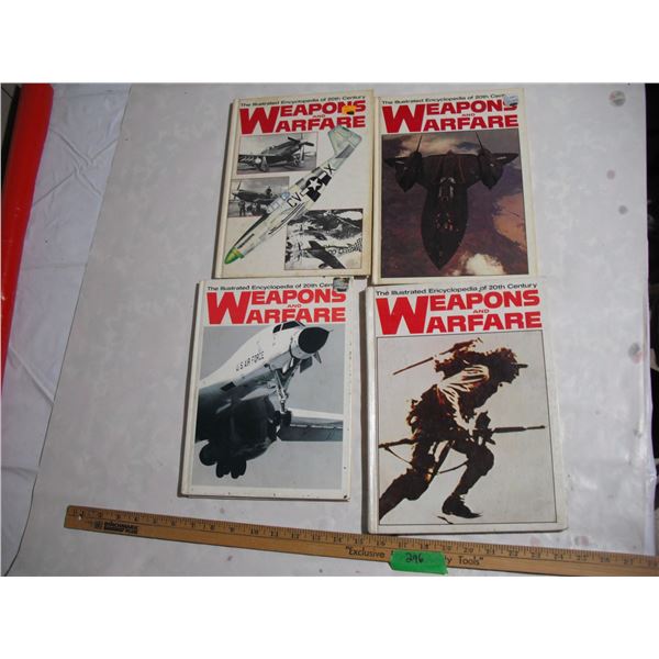 (4) Weapons and Warfare Books 1970s VOL 1, 34, 18