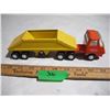 Image 1 : Vintage Tonka Toy Truck Gravel Dirt Rick Semi Trailer Orange Lab (good Condition)