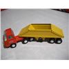 Image 2 : Vintage Tonka Toy Truck Gravel Dirt Rick Semi Trailer Orange Lab (good Condition)