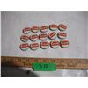 Image 1 : NOS Unused Cork Lined Orange Crush Bottle Caps