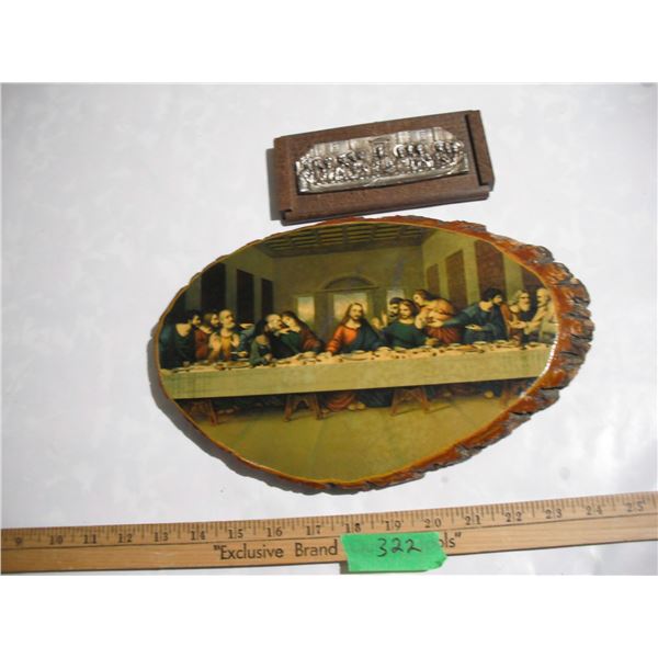(2) Last Supper Wall Hangings
