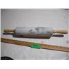 Image 1 : Vintage marble Rolling pin W/ Stand