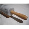 Image 3 : Vintage marble Rolling pin W/ Stand