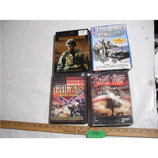 Civil War DVD Sets, Bis Picture DVD Set Wind Walkers DVD Set