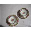 Image 2 : (2) Sets Parason Tapestry Fine Bone China Rose Cup and Saucers