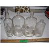 Image 1 : (4) Vintage Liquor Bottles Smirnoff and etc.