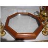 Image 8 : Vintage (Possible Bohemian) Amber Glass Decanter Set w/ 5 Shot Glasses and Tray