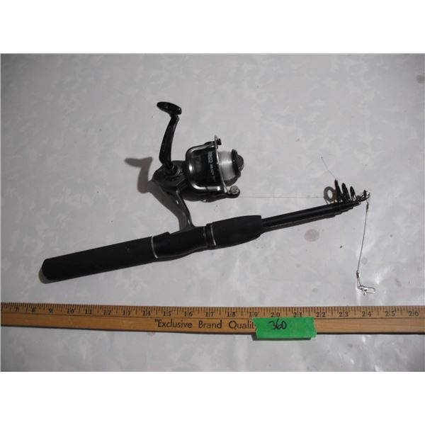 Zebco  Ready Tackle Reel W/ Extendable Rod