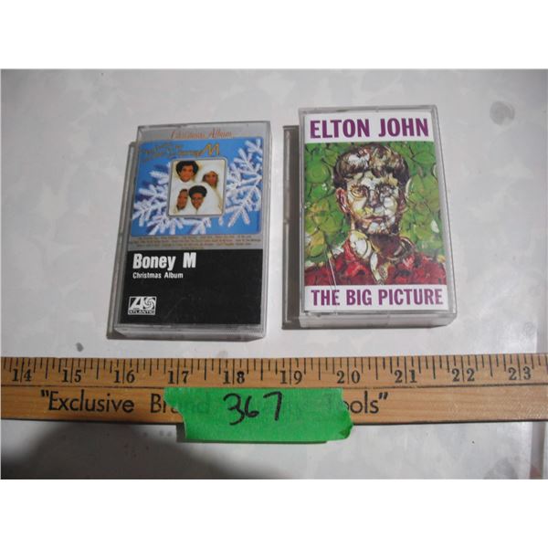 Elton John Vintage Cassette Tapes (Working)