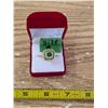 Image 1 : Size 8 ring with green stone