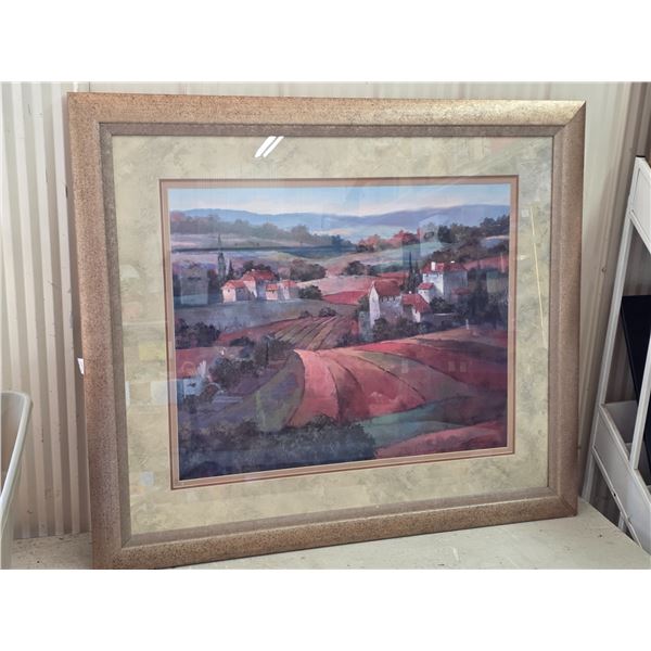 Picture in aframe- 44" by 38"