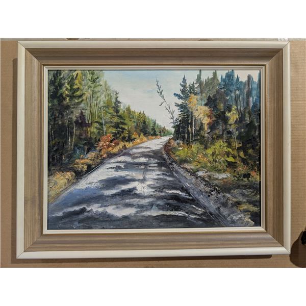 27x22 Painting In Frame