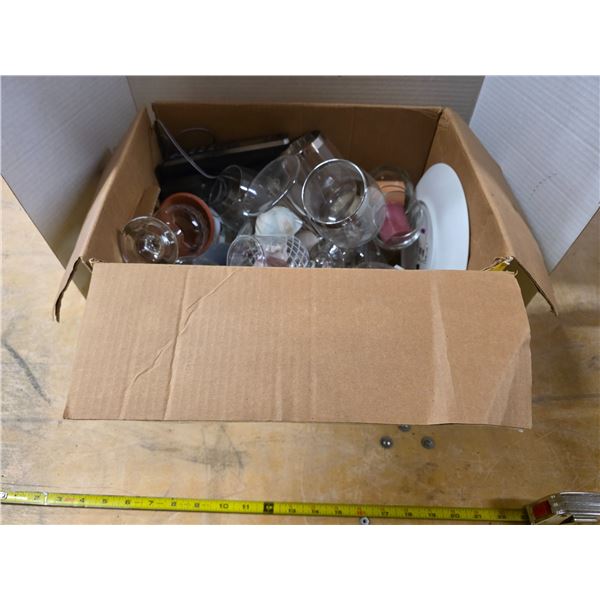 Lot of misc glassware