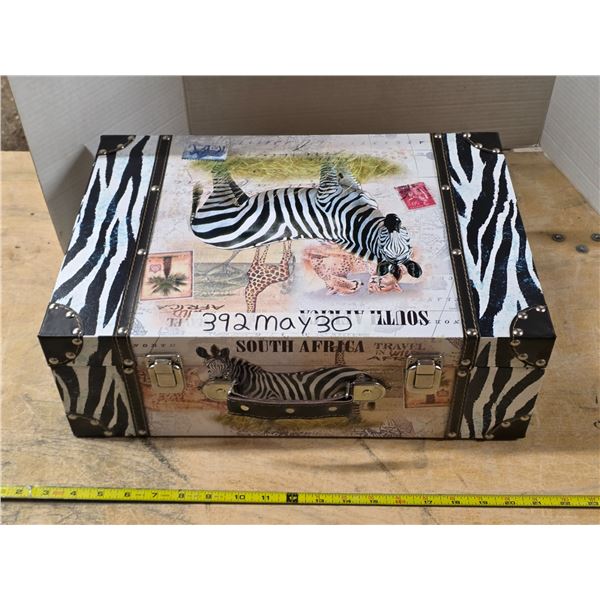 South africa storage chest- 18" by 12" by 6"H