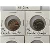 Image 3 : 6 Canadian Quarters and 1976 American Dime
