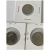 Image 6 : 6 Canadian Quarters and 1976 American Dime