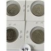 Image 7 : 6 Canadian Quarters and 1976 American Dime
