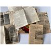 Image 3 : Popular Mechanics magazine August 1947 with vintage newspaper clippings