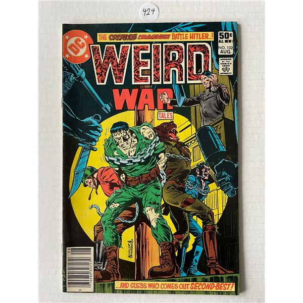 Weird War Tales #102 DC Comics 1981 Creature Commandos