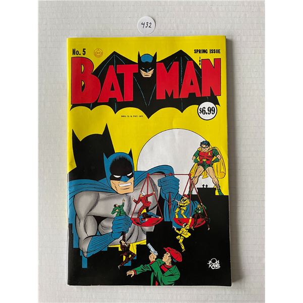 Batman #5 DC Comics reprint