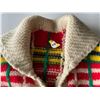 Image 2 : Vintage hand knit shawl sweater with no holes size medium