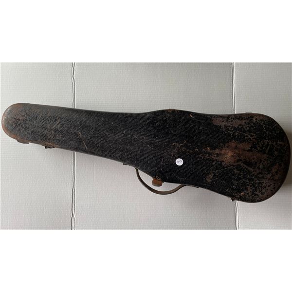 Early 1900’s Vintage M&W company Violin leather molded case
